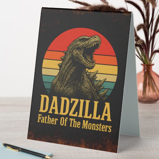 Dadzilla Father Of The Monsters Fathers Day (In SItu (Table))