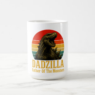 Dadzilla Father Of The Monsters Fathers Day Coffee Mug