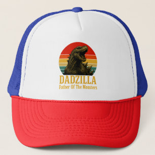 Dadzilla Father Of The Monsters Fathers Day Trucker Hat