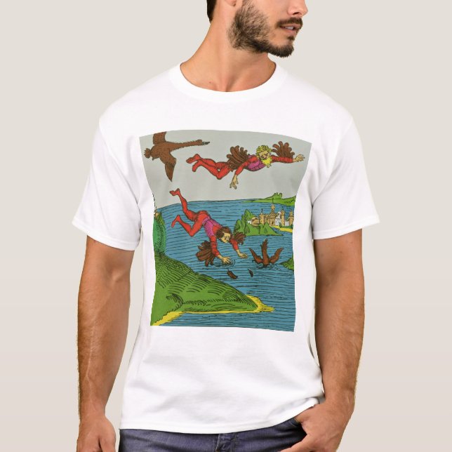 Daedalus and Icarus, 15th century T-Shirt (Front)