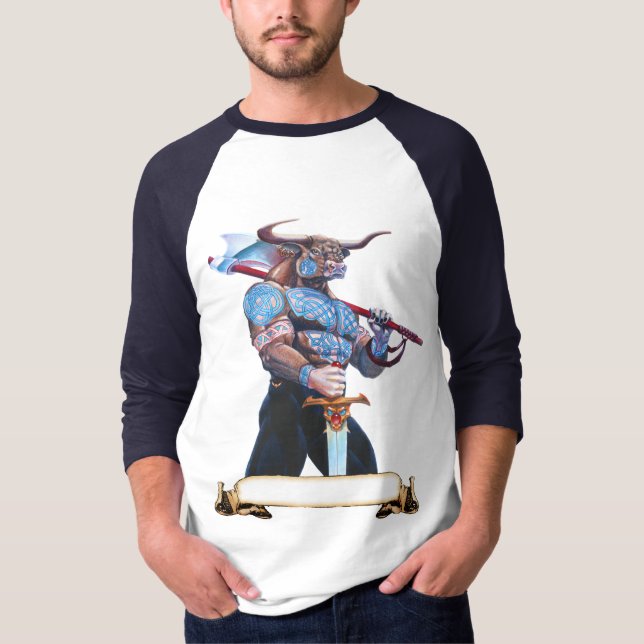 Daedalus Minotaur of Crete T-Shirt (Front)