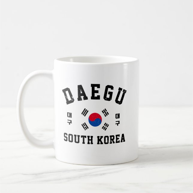 Daegu South Korea  Coffee Mug (Left)