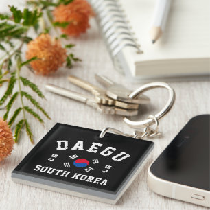 Daegu South Korea Key Ring