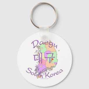 Daegu South Korea Key Ring