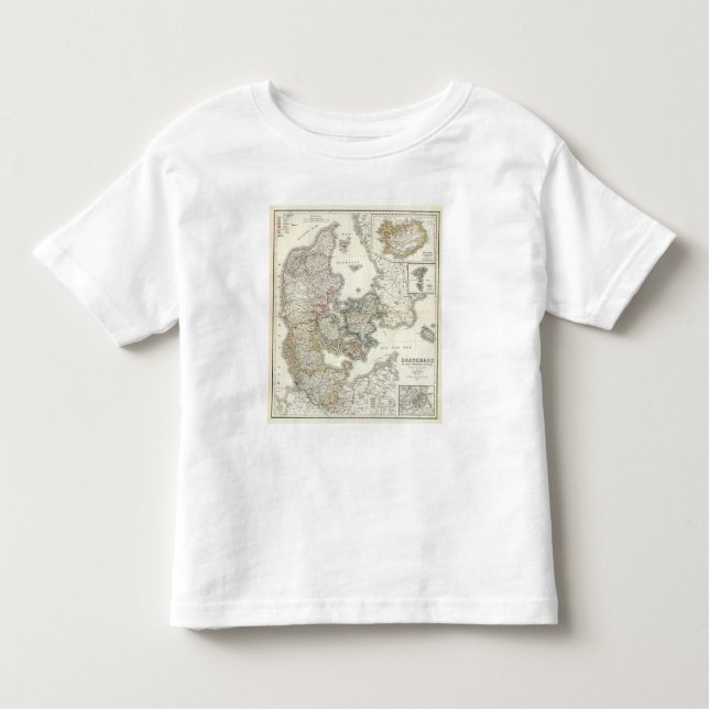Daenemark, Island - Denmark, Iceland Toddler T-Shirt (Front)