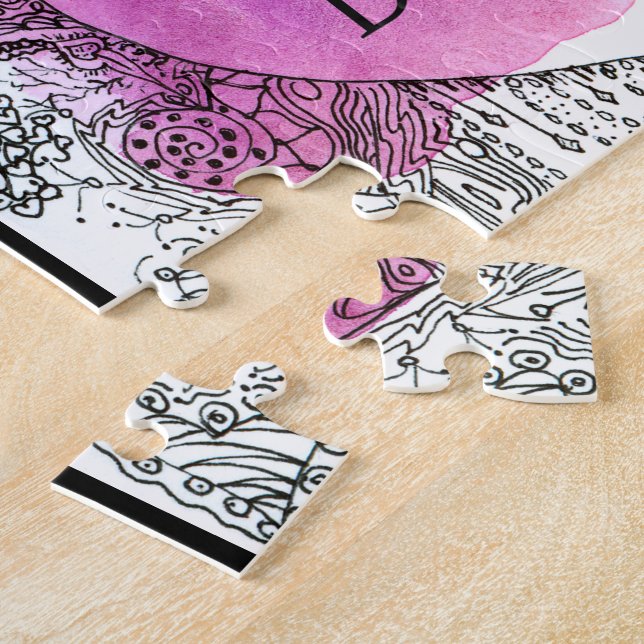 Daf Yomi "It's not difficult" Jigsaw Puzzle (Side)
