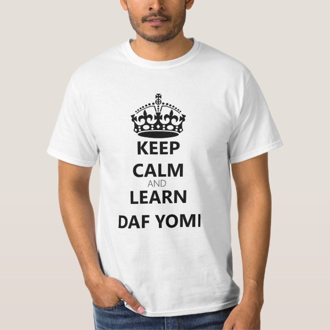 Daf Yomi T-shirt (Front)