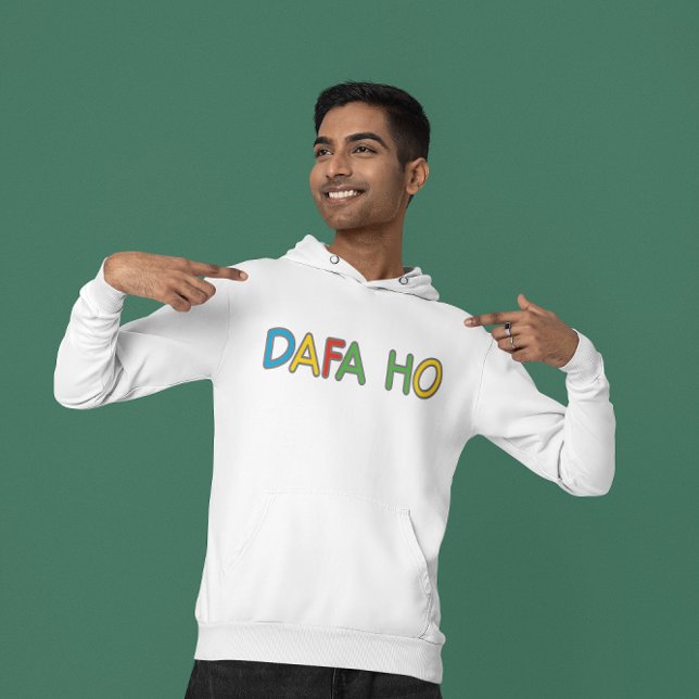 Dafa Ho Desi Expression Indian | Get Lost Funny Sweatshirt (Creator Uploaded)
