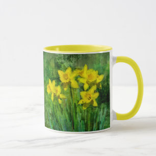 Daffodil Art Mug