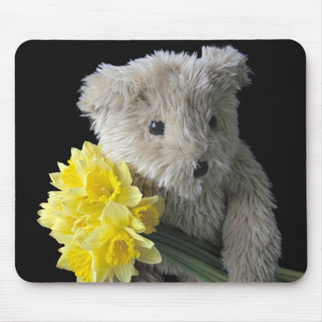 daffodil bear mousepad (Front)