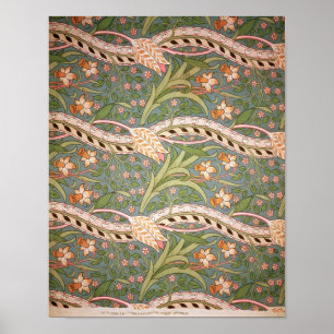 Daffodil Chintz', 1875 Poster