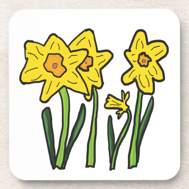 Daffodil Coaster (Front)