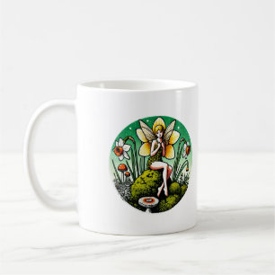 Daffodil Fairy Spring Fairies Flower Garden Coffee Mug