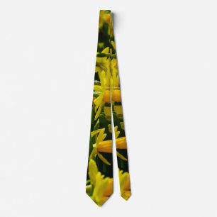 Daffodil Family Neck Tie