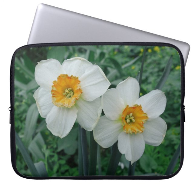 Daffodil Flowers Laptop Sleeve (Front)