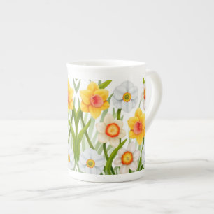 Daffodil Garden Bone China Mug