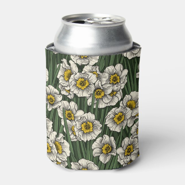 Daffodil garden can cooler (Can Front)