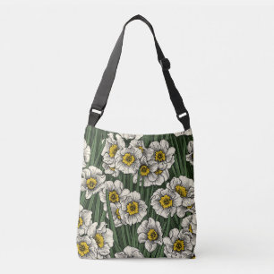 Daffodil garden crossbody bag