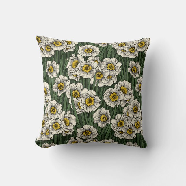 Daffodil garden cushion (Front)