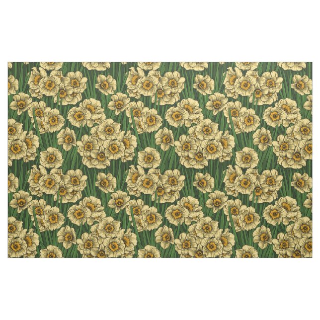 Daffodil garden fabric (Fat Quarter)
