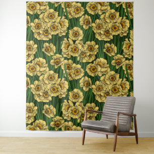 Daffodil garden tapestry