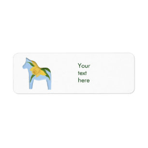Daffodil Horse Address Label Return Address Label