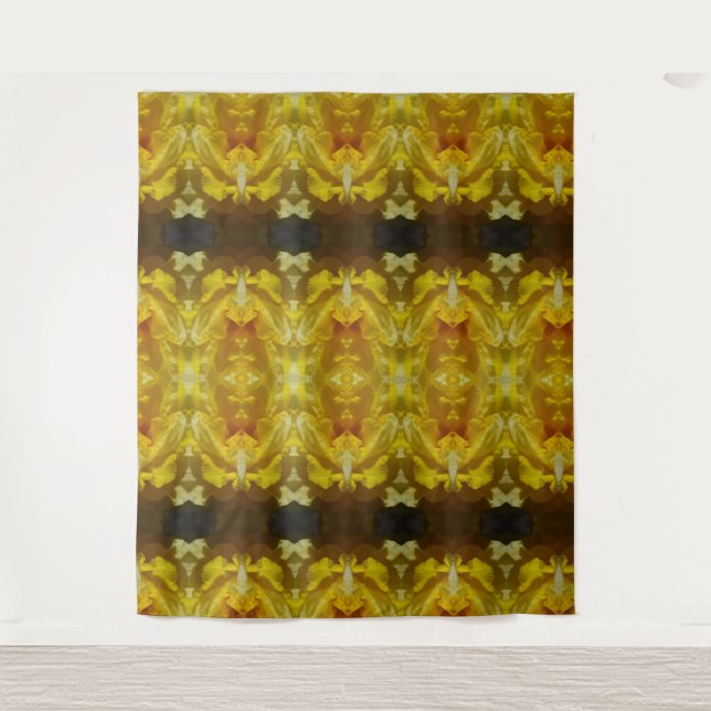 Daffodil Ikat 15 Tapestry (Front)