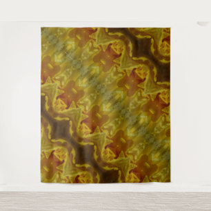 Daffodil Ikat 7 Tapestry