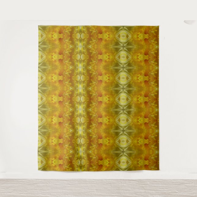 Daffodil Ikat 9 Tapestry (Front)