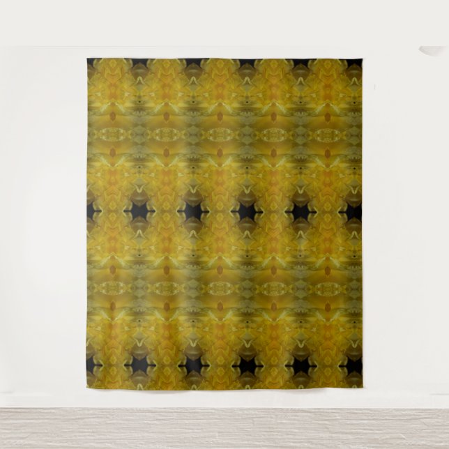 Daffodil Ikat Tapestry (Front)