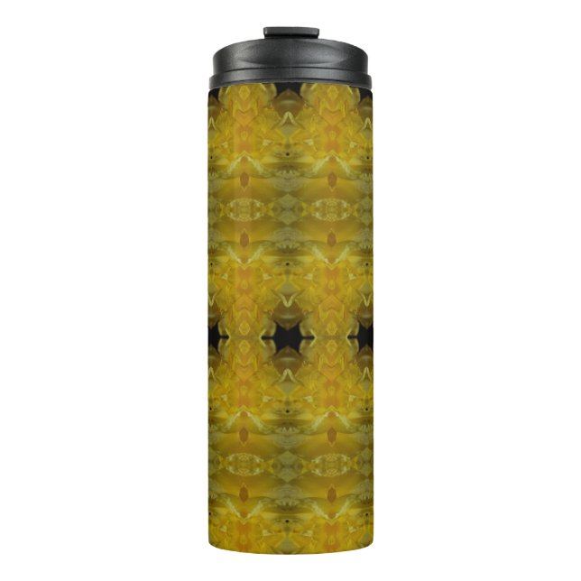 Daffodil Ikat Thermal Tumbler (Front)