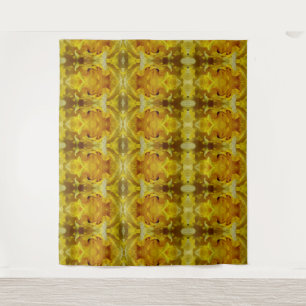 Daffodil Ikat Zen Tapestry