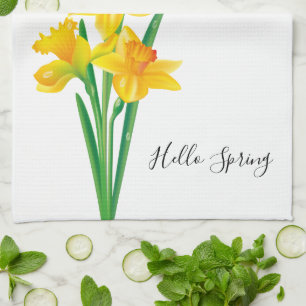 Daffodil Kitchen Towel