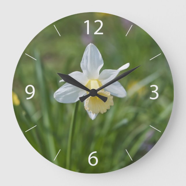 Daffodil Large Clock (Front)