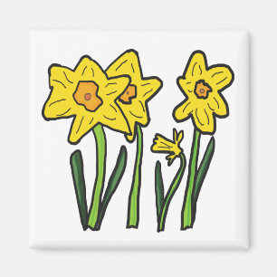 Daffodil Magnet