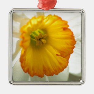 Daffodil Metal Ornament