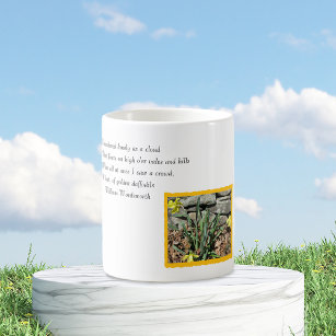 Daffodil Poetry Coffee Mug