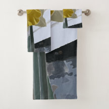 Daffodil Portrait Towel Set