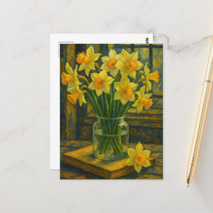 Daffodil Postcard