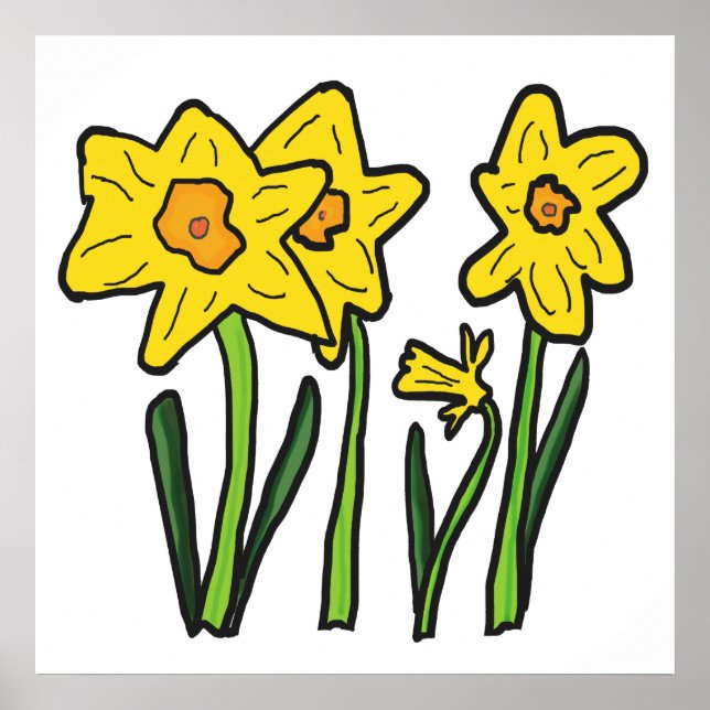Daffodil Poster (Front)