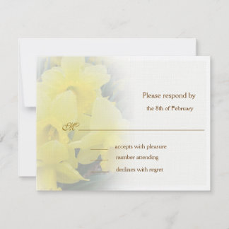 Daffodil respond cards