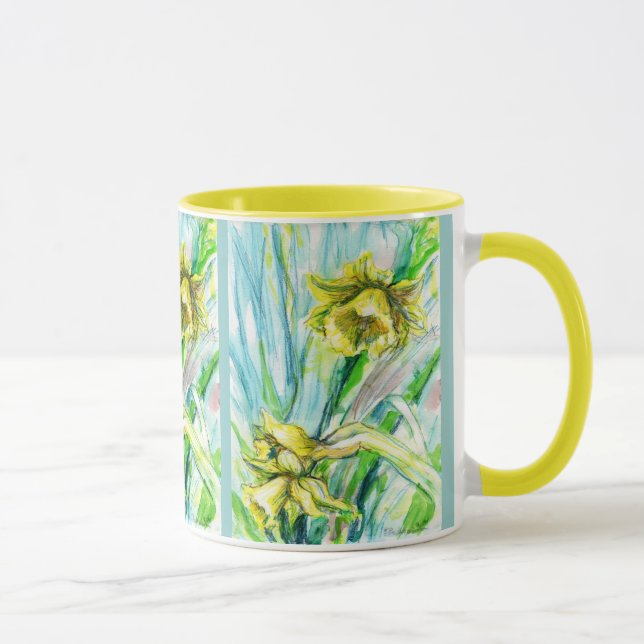 Daffodil Spring Mug (Right)