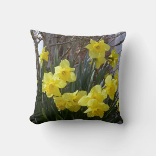 Daffodil Spring Pillow