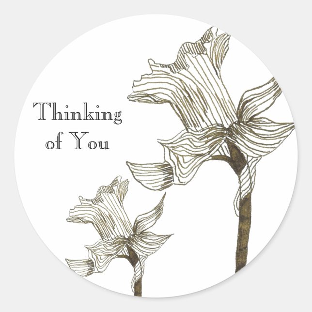 Daffodil Sticker (Front)