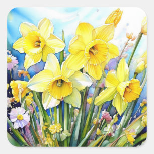 Daffodil Stickers