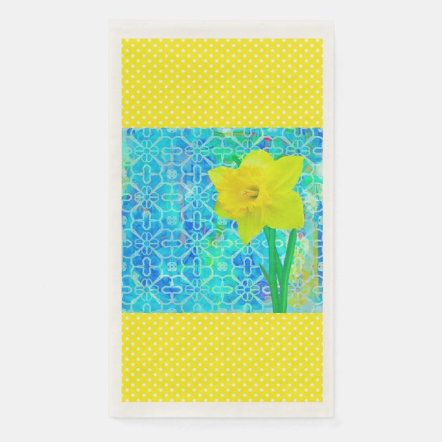 Daffodil Sunshine Napkin (Front)