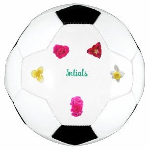 Daffodil, Tulips and Roses Soccer Ball