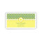 Daffodil Wedding, wedding address labels