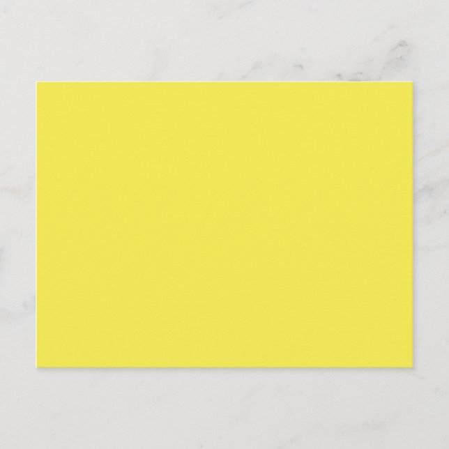 Daffodil Yellow Postcard (Front)