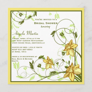 Daffodills Invitation